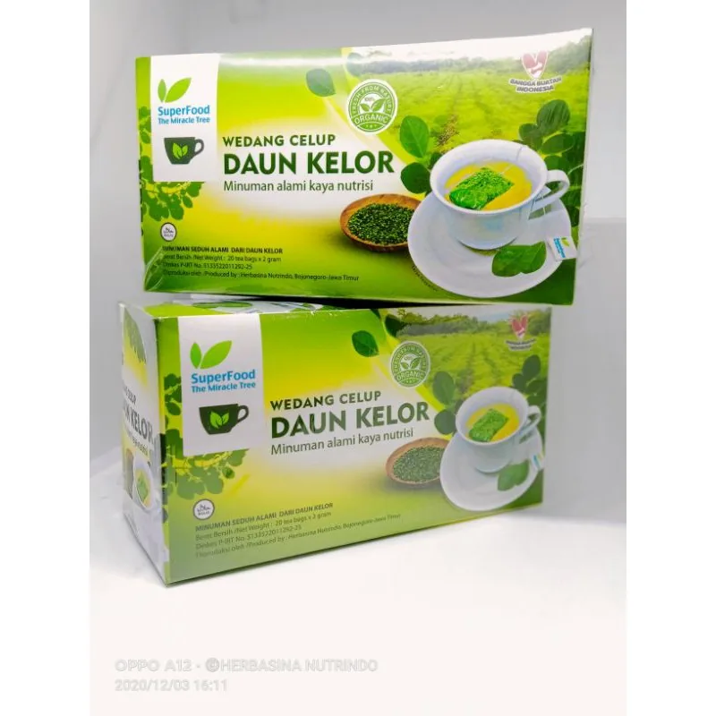 Superfood Moringa Infusion Moringa Infusion Box at 20 teabags 5 of 6
